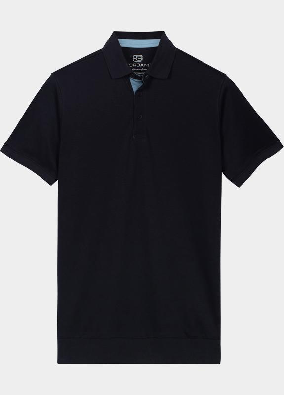 Giordano Polo heren Blauw Bolzano Short Sleeve Blouson 616577/60