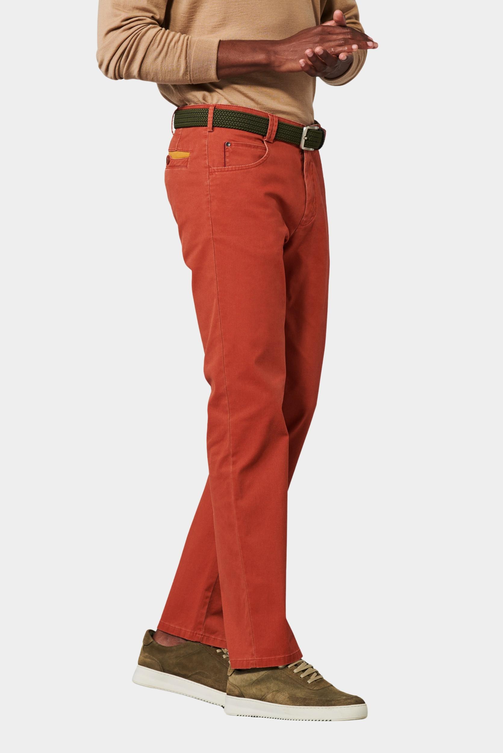 Meyer Katoenen Broek Rood DIEGO Art.1-5054 3061505400/46