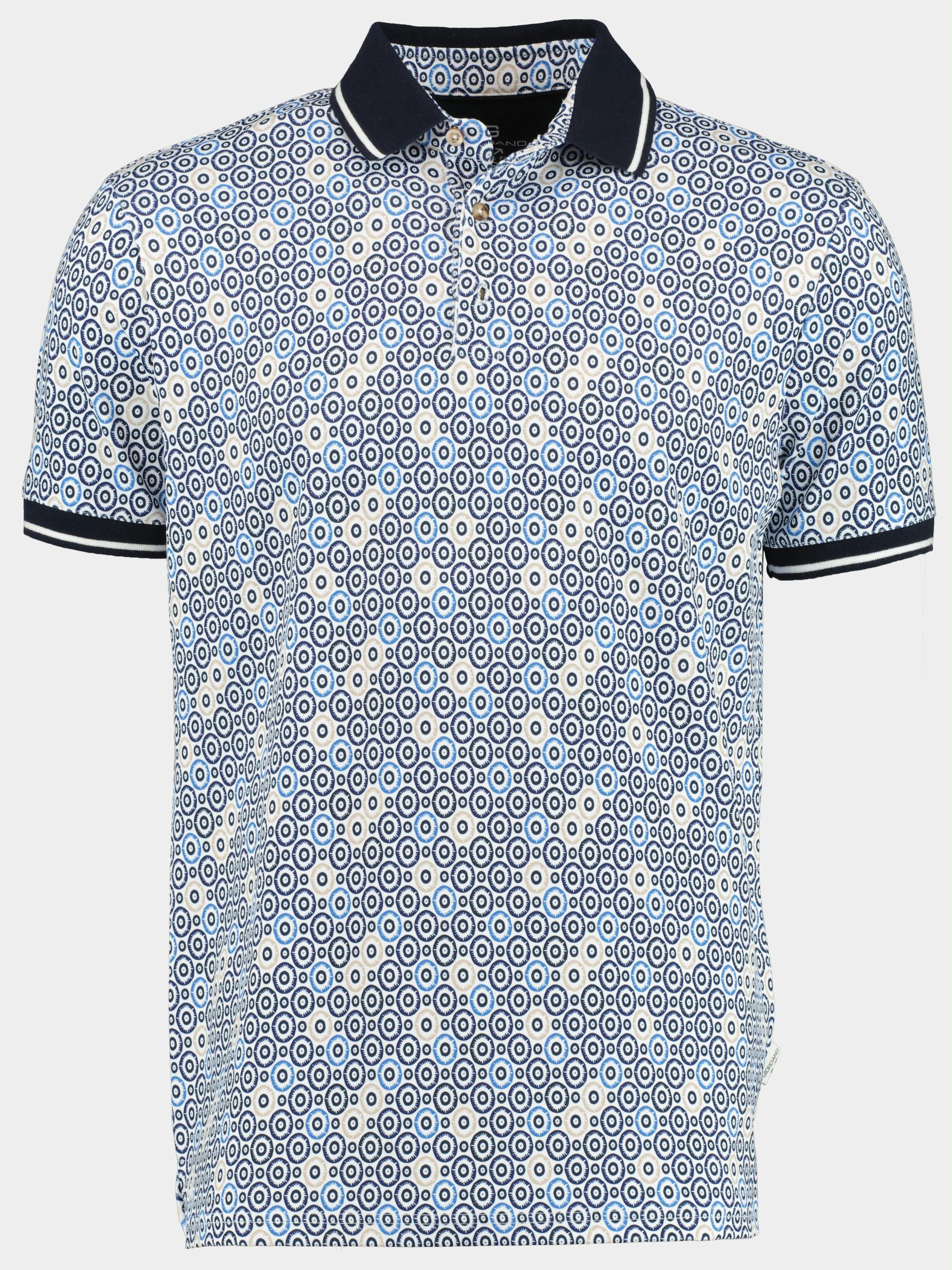 Giordano Polo korte mouw Blauw Fabio 392430/60