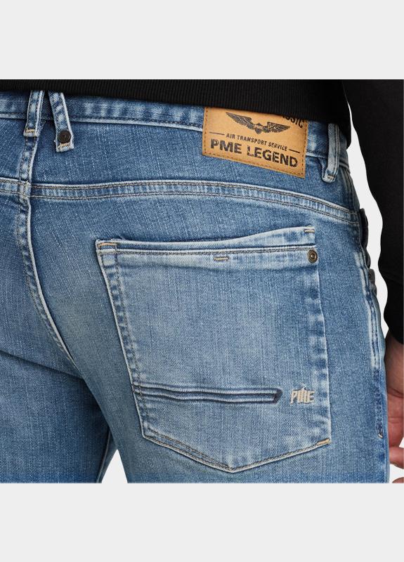 PME Legend 5-Pocket Jeans Blauw COMMANDER 3.0 USED FRESH BLUE PTR180/UFB