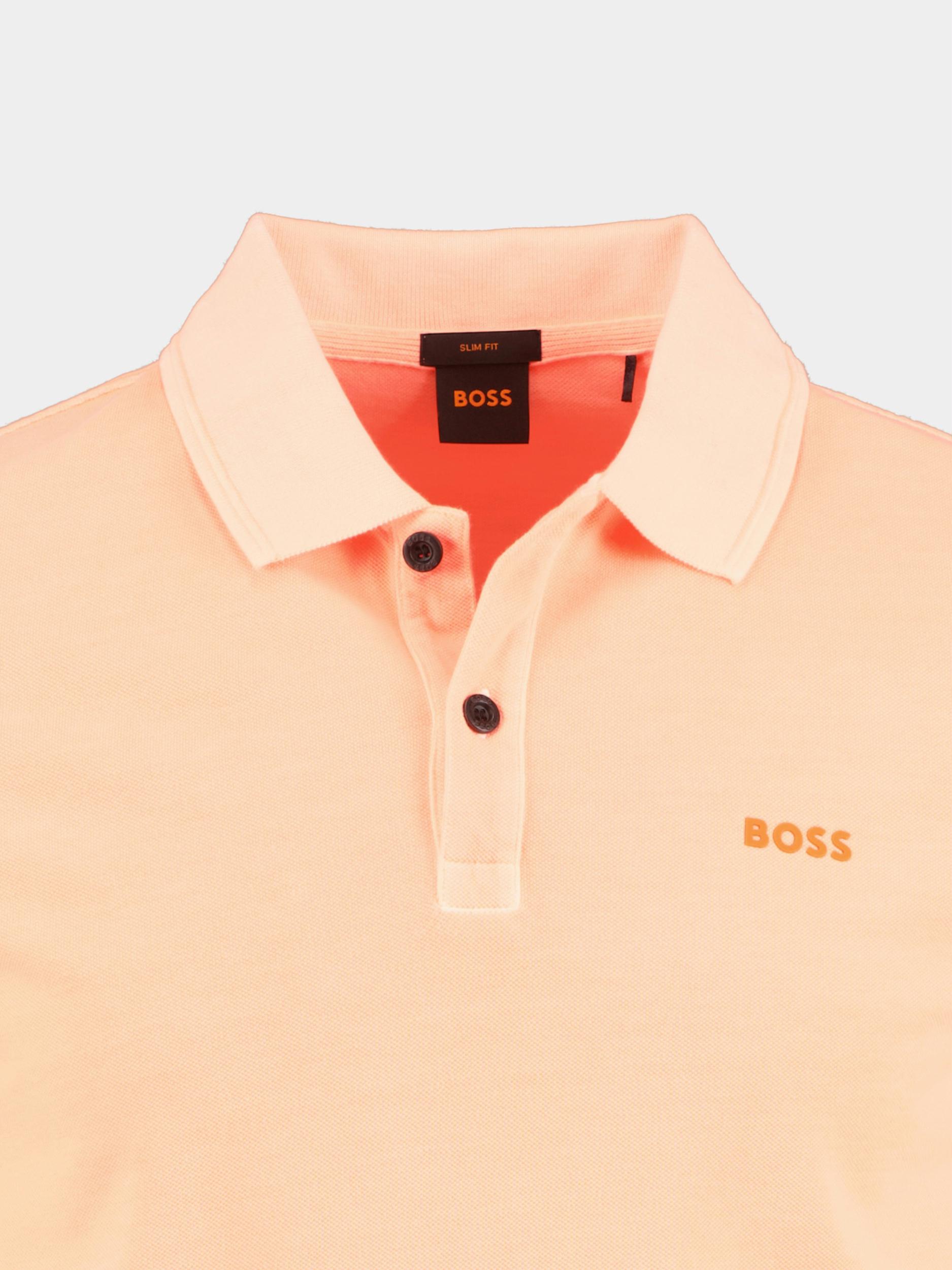 50% Korting BOSS Orange Polo Korte Mouw Oranje Prime 10203439 01  50468576/827 | Bos Men Shop