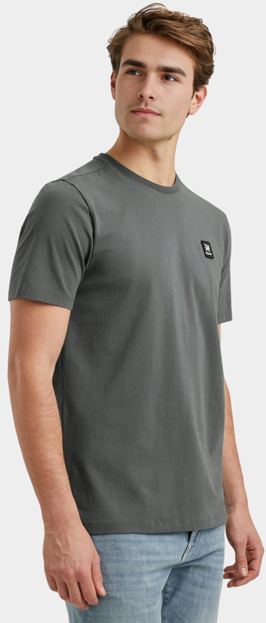 Vanguard T-shirt korte mouw Blauw Short sleeve r-neck cotton el VTSS2504532/9076