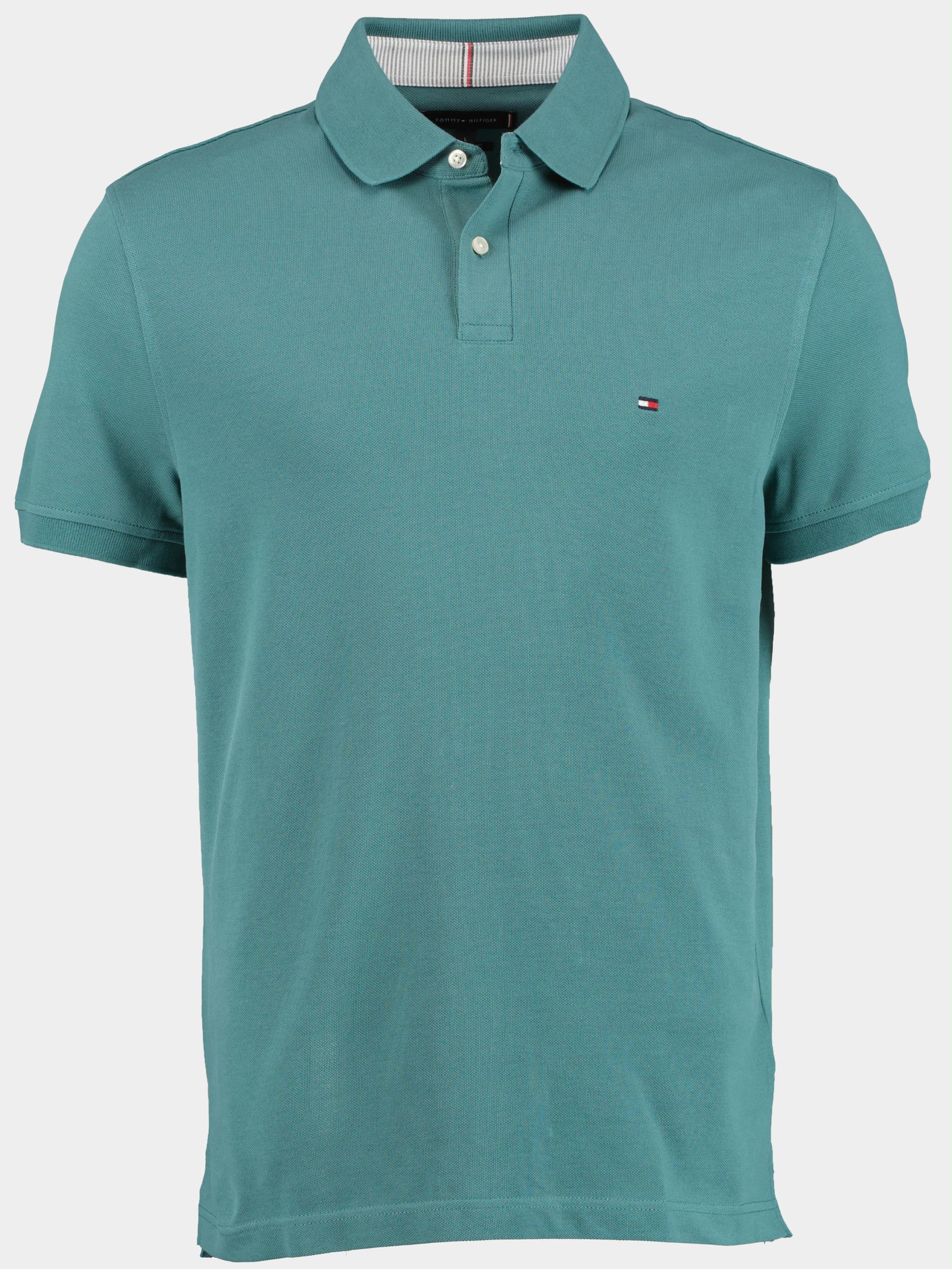 Tommy Hilfiger Polo korte mouw Groen 1985 Regular polo MW0MW17770/MB6