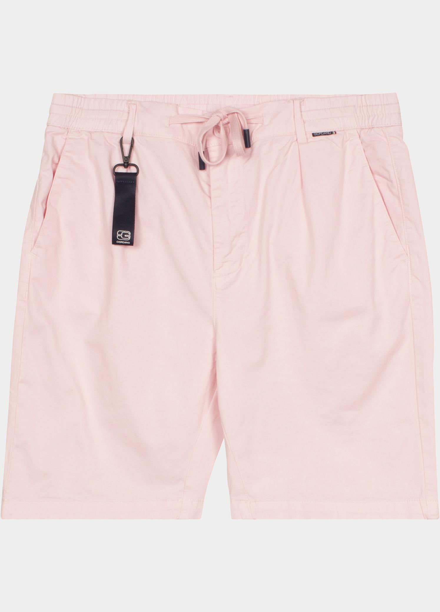 Giordano Korte Broek heren Roze Positano short Garment Dyed C 611110/51