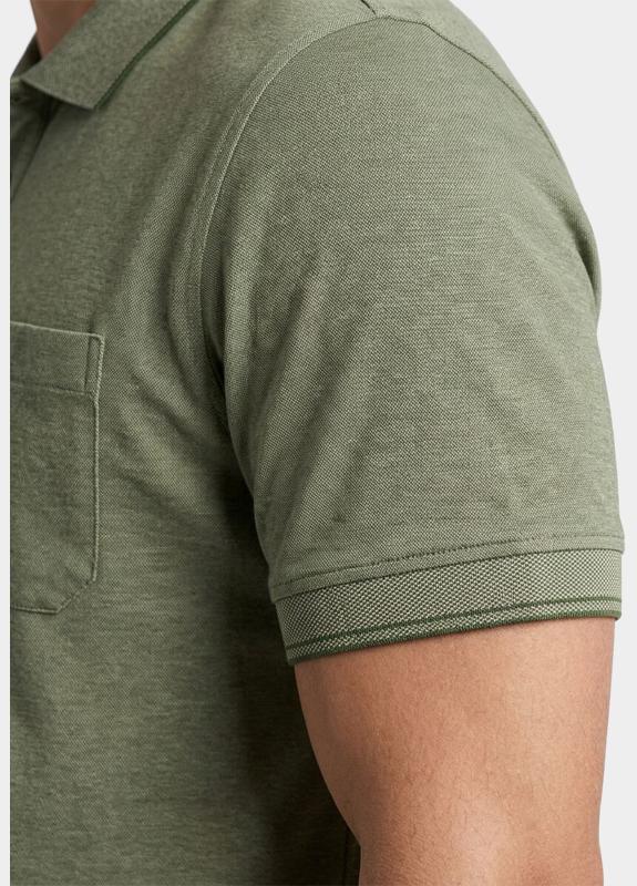 Bos Polo heren Groen Easy Care 214008484/541 Cactus
