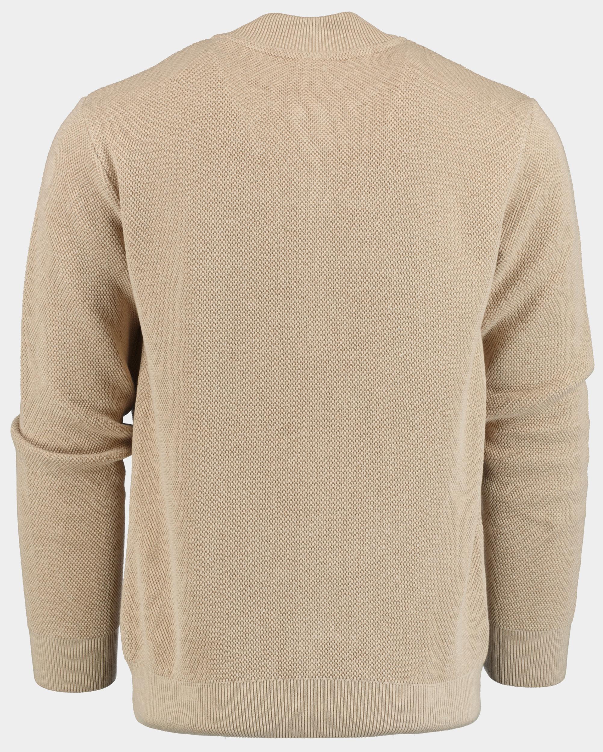 Innocente Vest heren Beige met structuur en zakken 304/8005 beige