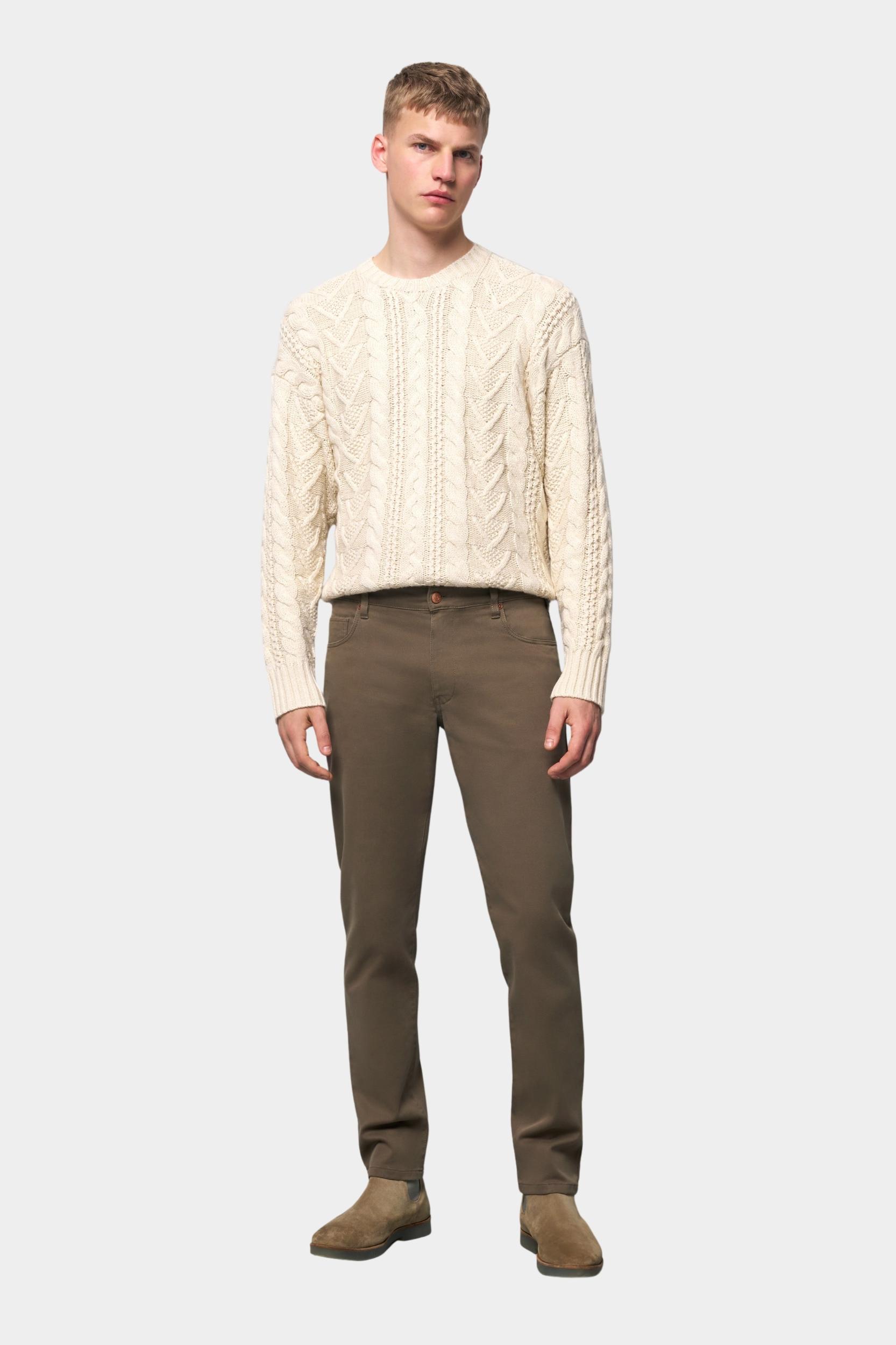 Meyer Katoenen Broek Bruin SLIM Art.2-6188 3612618800/35