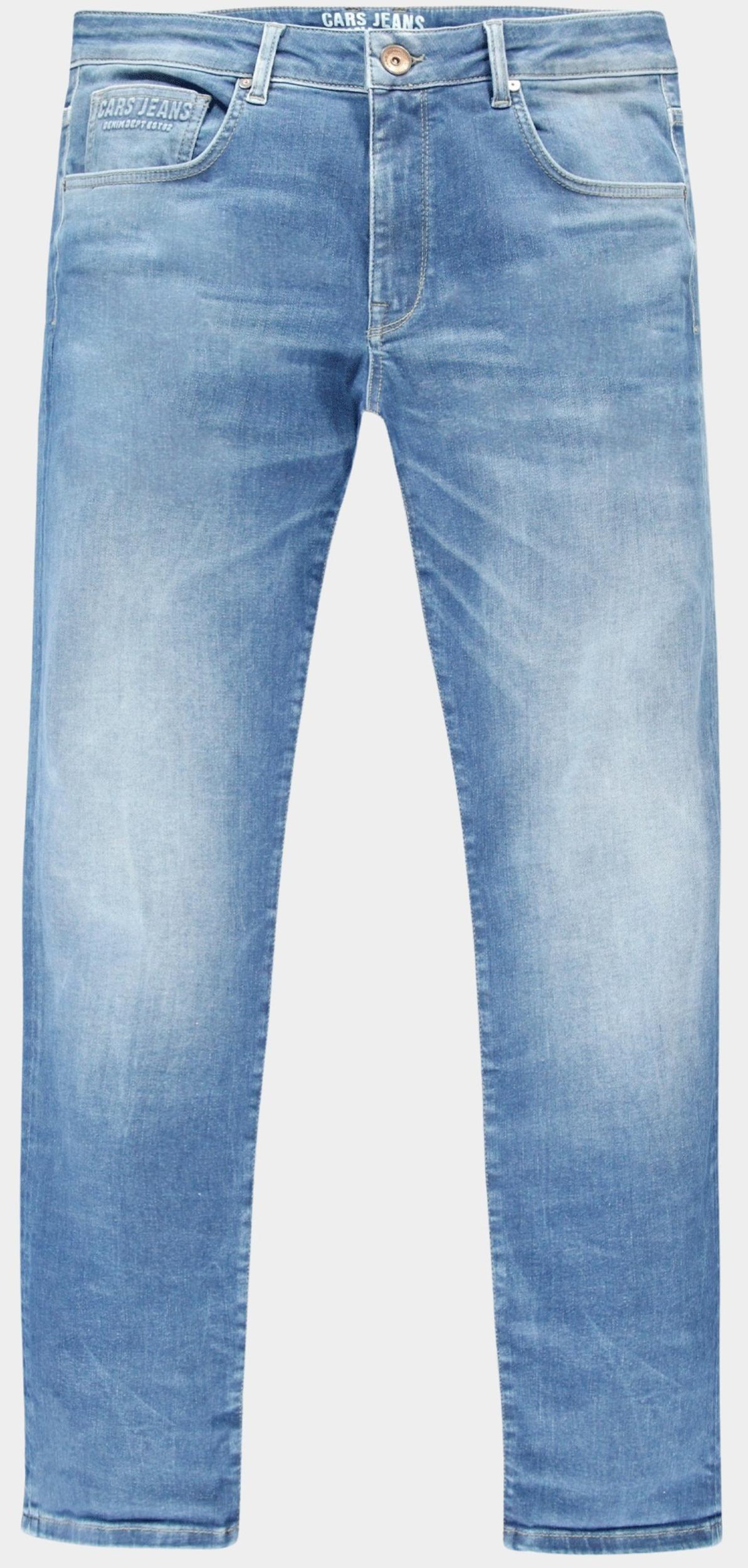 Cars Jeans 5-Pocket Jeans Blauw Jeans Bates Slim fit Plus 94628/75