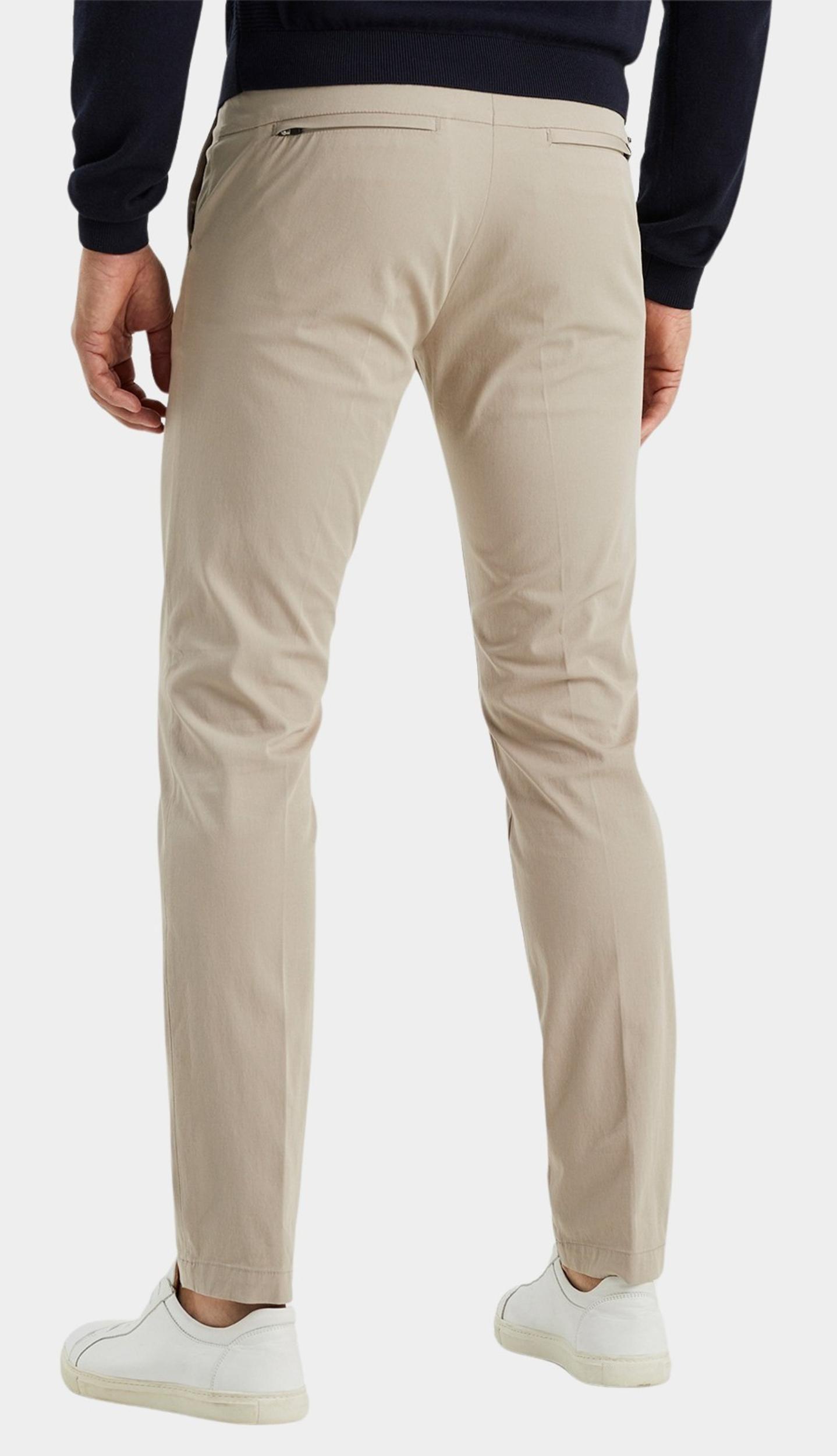 Vanguard Katoenen Broek Beige V12 CHINO 4-WAY STRETCH TWILL VTR2402622/8265