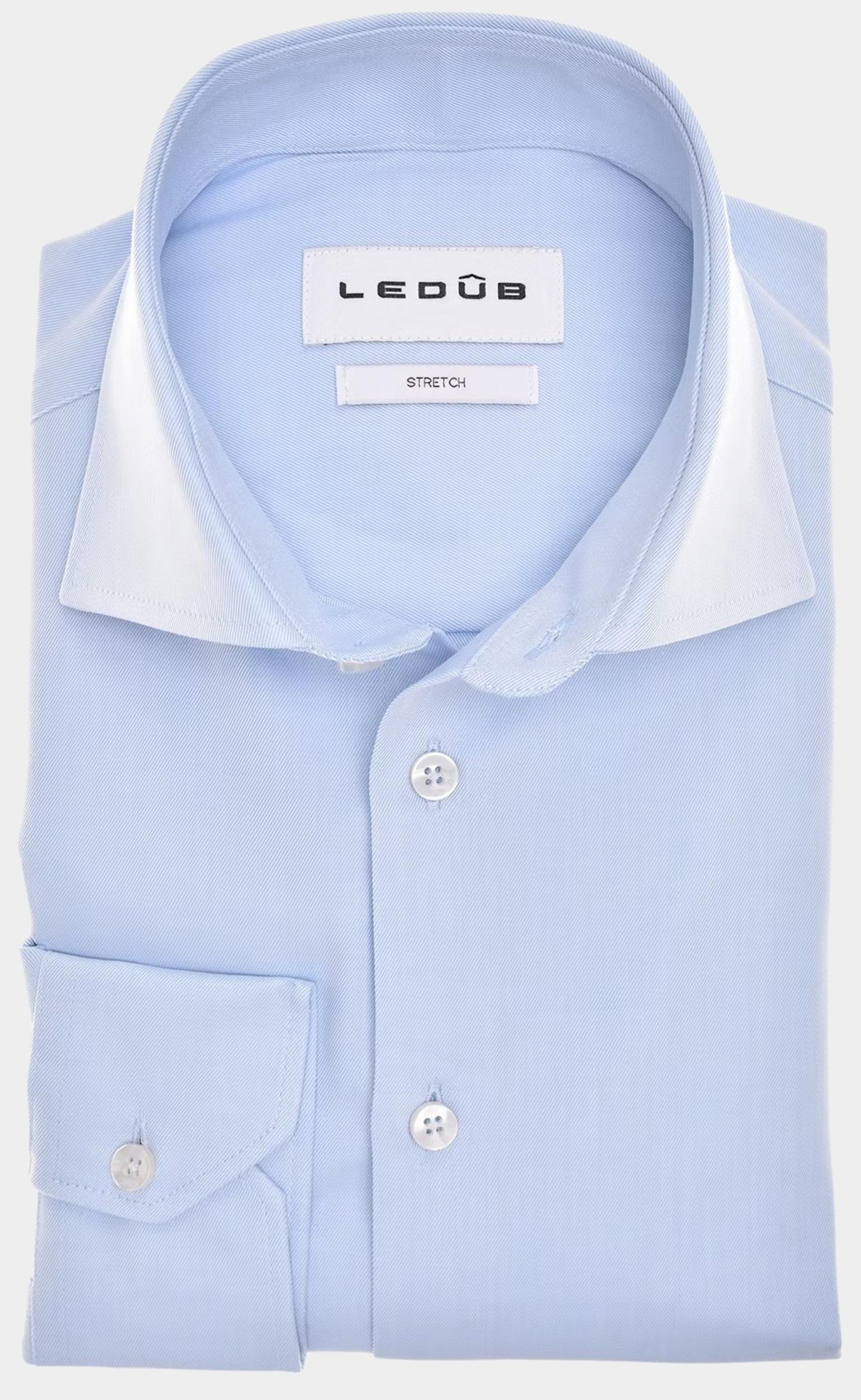Ledub Business hemd lange mouw Blauw LE24304 MFN5 0323516/120-000-000