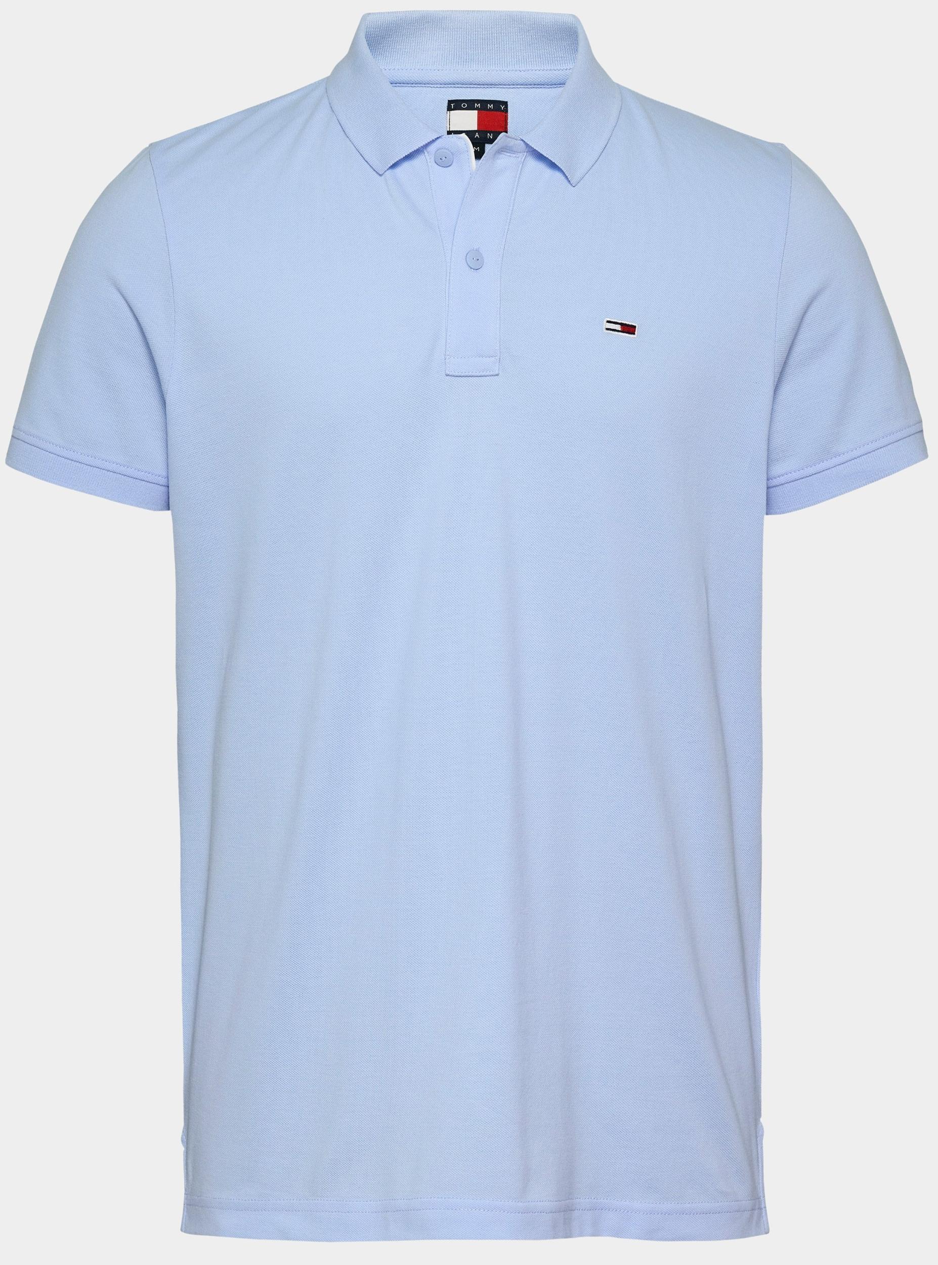 Tommy Jeans Polo korte mouw Blauw TJM SLIM PLACKET POLO EXT DM0DM20676/C3Q
