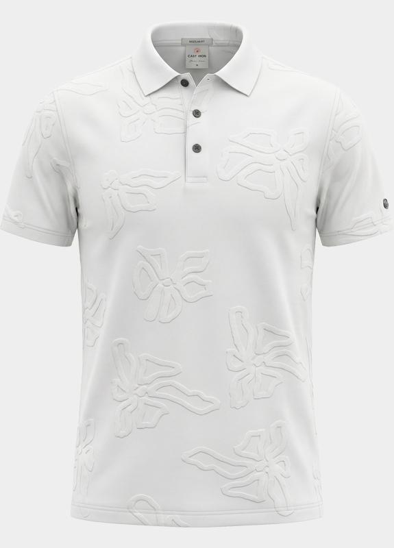 Cast Iron Polo korte mouw Blauw Short sleeve polo regular fit CPSS2605897/5011