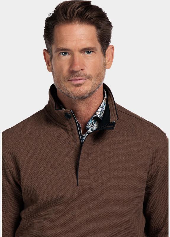 Baileys sweat halfzip Bruin Sweatshirt 1/2 Zip  Structure 523165/875