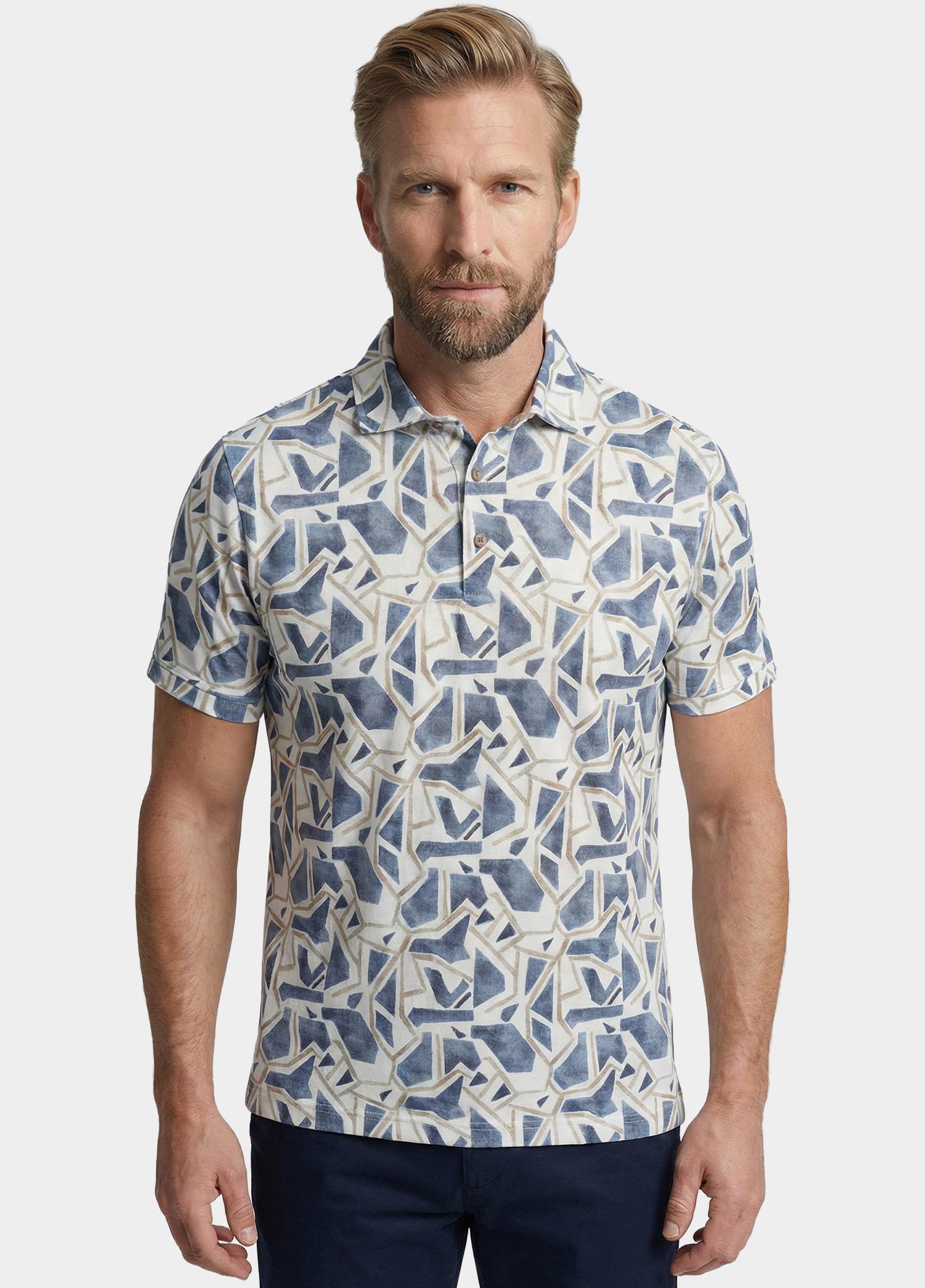 Giordano Polo heren Blauw Formentini Short Sleeve Polo 616556/60