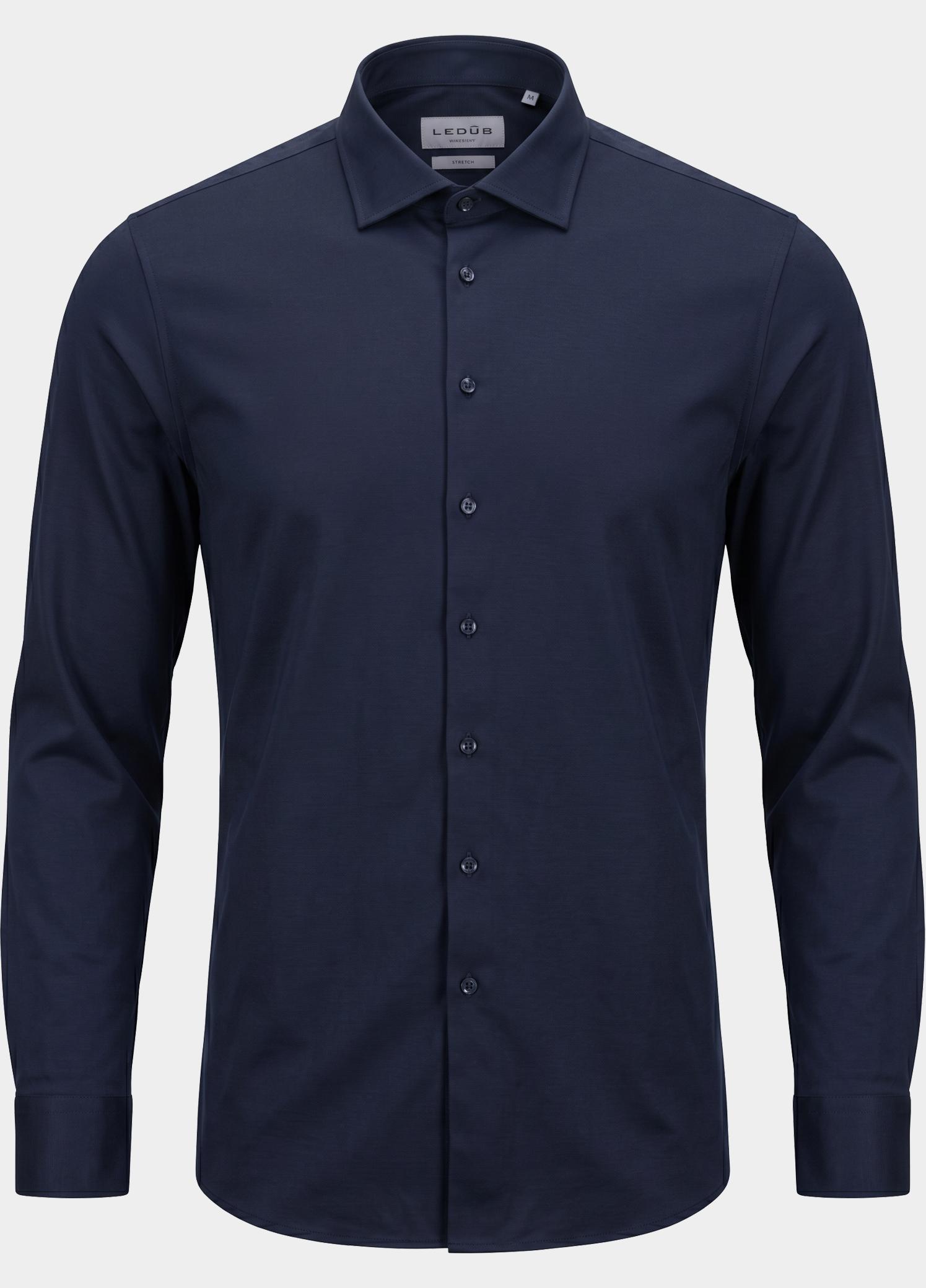 Ledub Business hemd lange mouw Blauw MFN5 0323519/180-000-000
