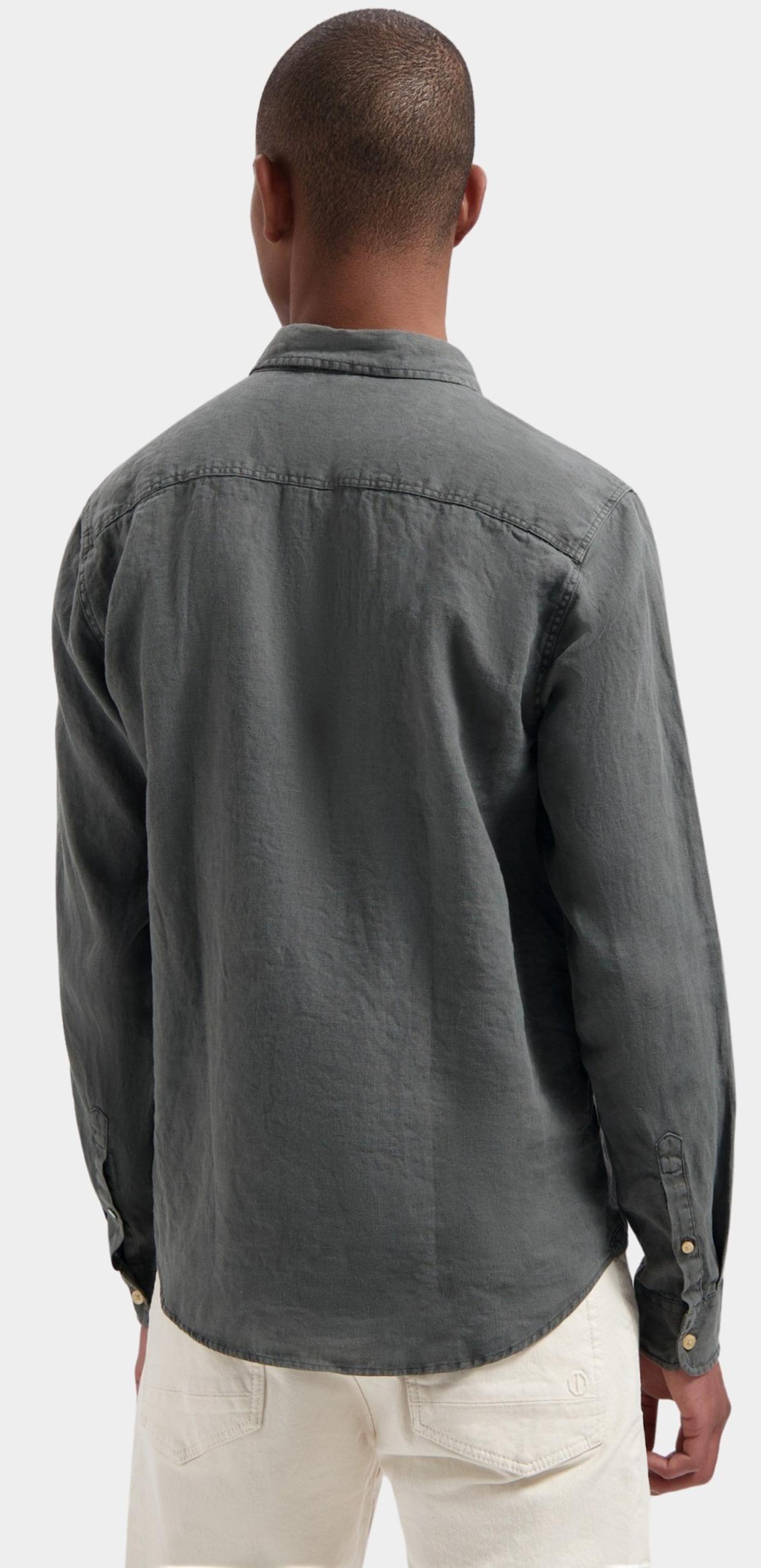 Dstrezzed Casual hemd lange mouw Groen DS_Samson Casual Shirt 303804/974