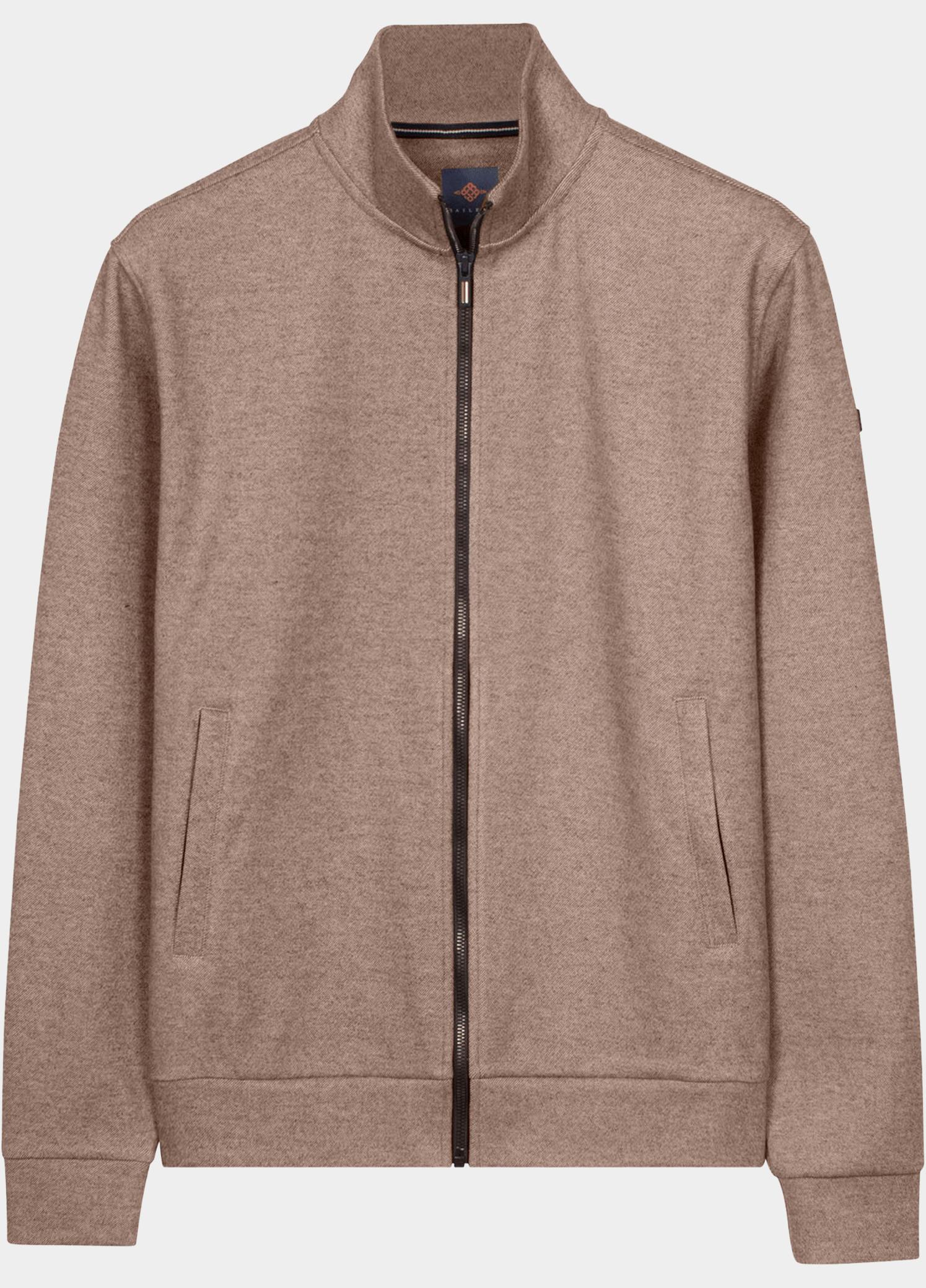 Baileys Vest heren Wit Cardigan Zip 622280/81