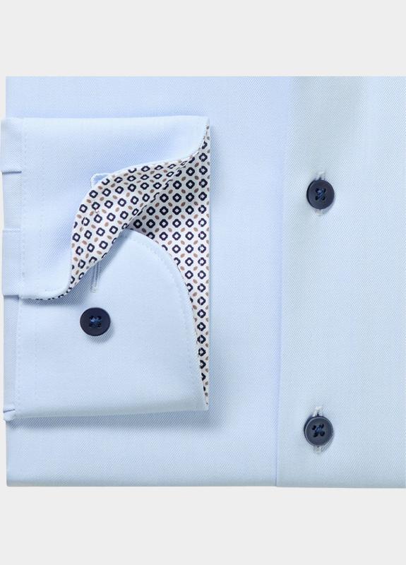 Olymp Business hemd lange mouw Blauw 131614-Hemden 131614/11