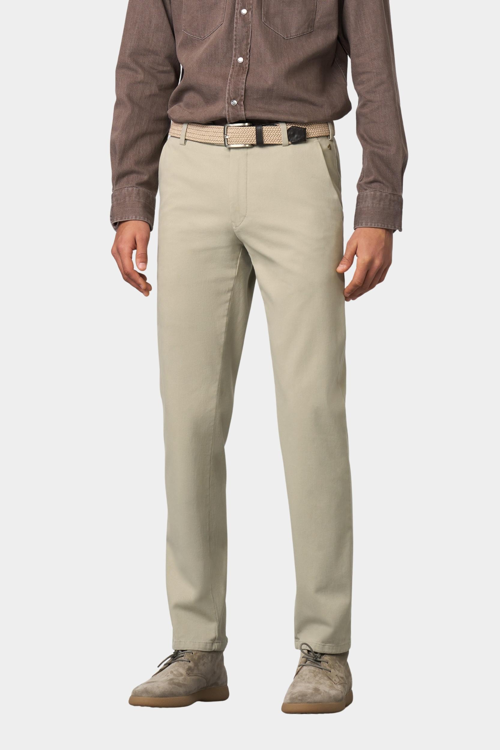 Meyer Katoenen Broek Beige BONN Art.2-8609 1022860900/32