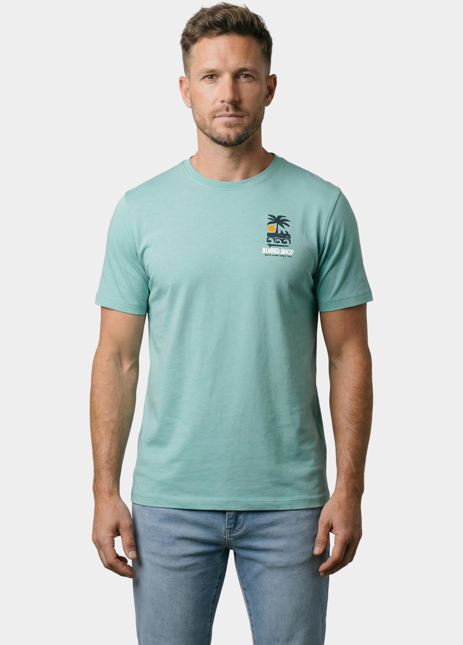 Cars Jeans T-shirt heren Groen Froso 43552/34