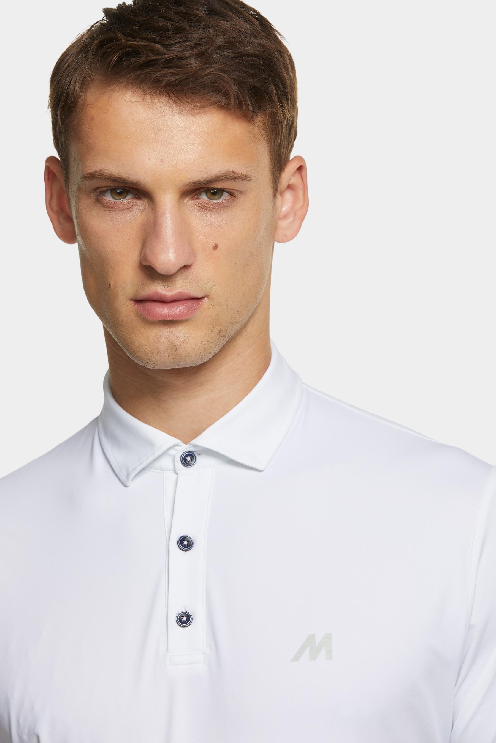 Meyer Polo korte mouw Wit TIGER Art.9-9005 9509900500/40