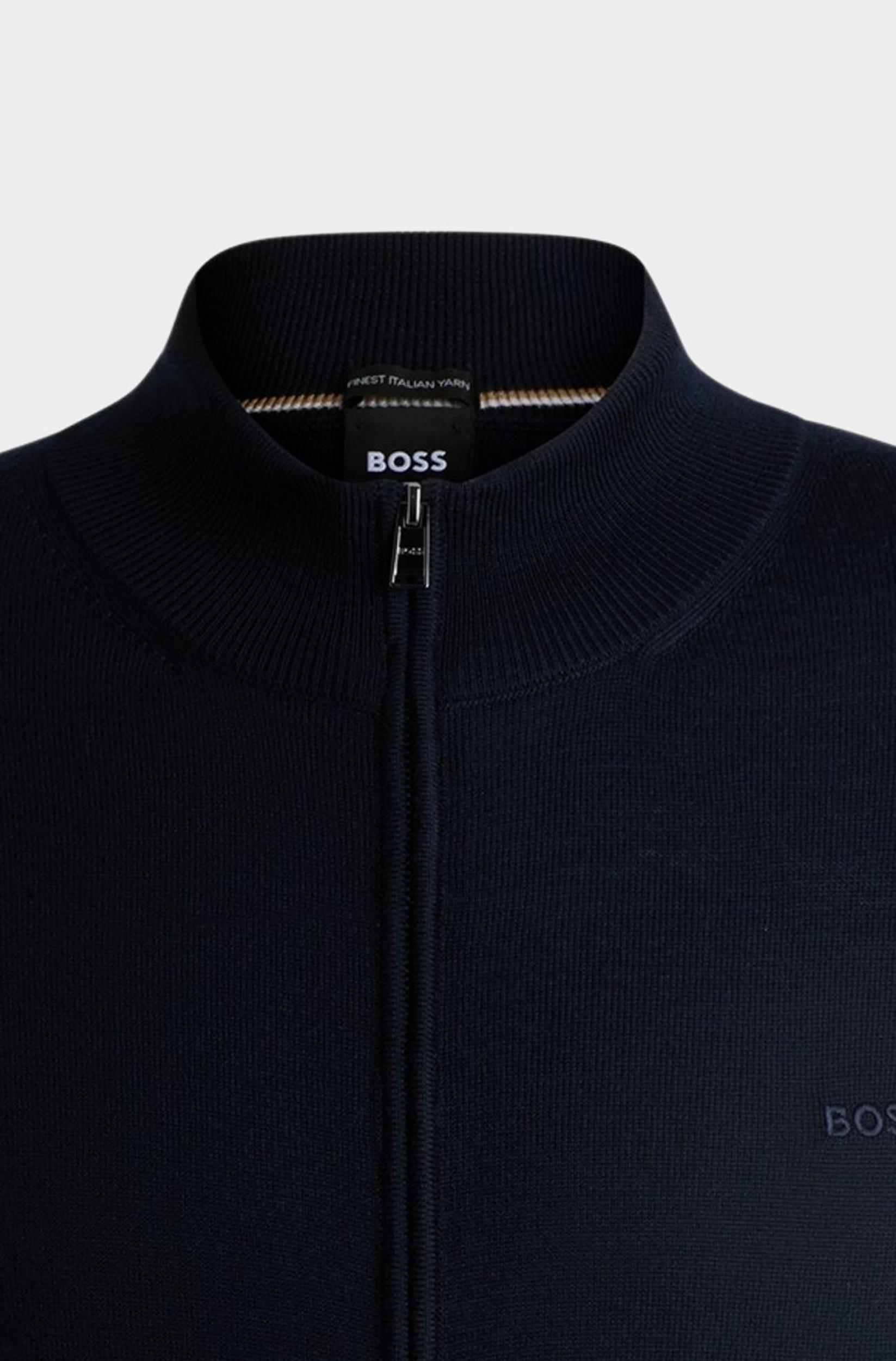 BOSS Black Vest Blauw Balonso-L 10243951 01 50476347/404