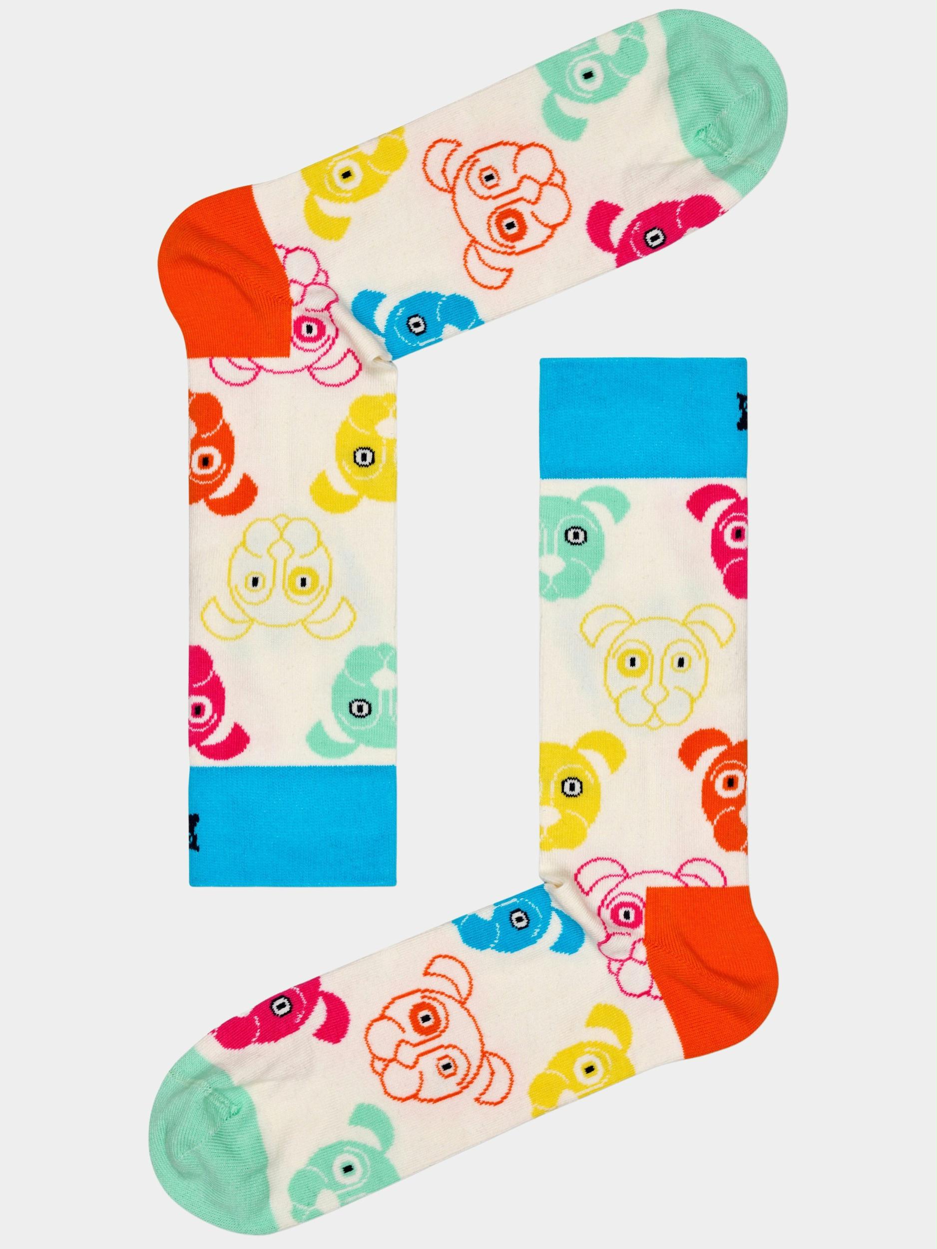 Happy Socks Cadeaubox Sokken Multi 3-Pack Mixed Dog Socks Gift Se XDOG08/0150