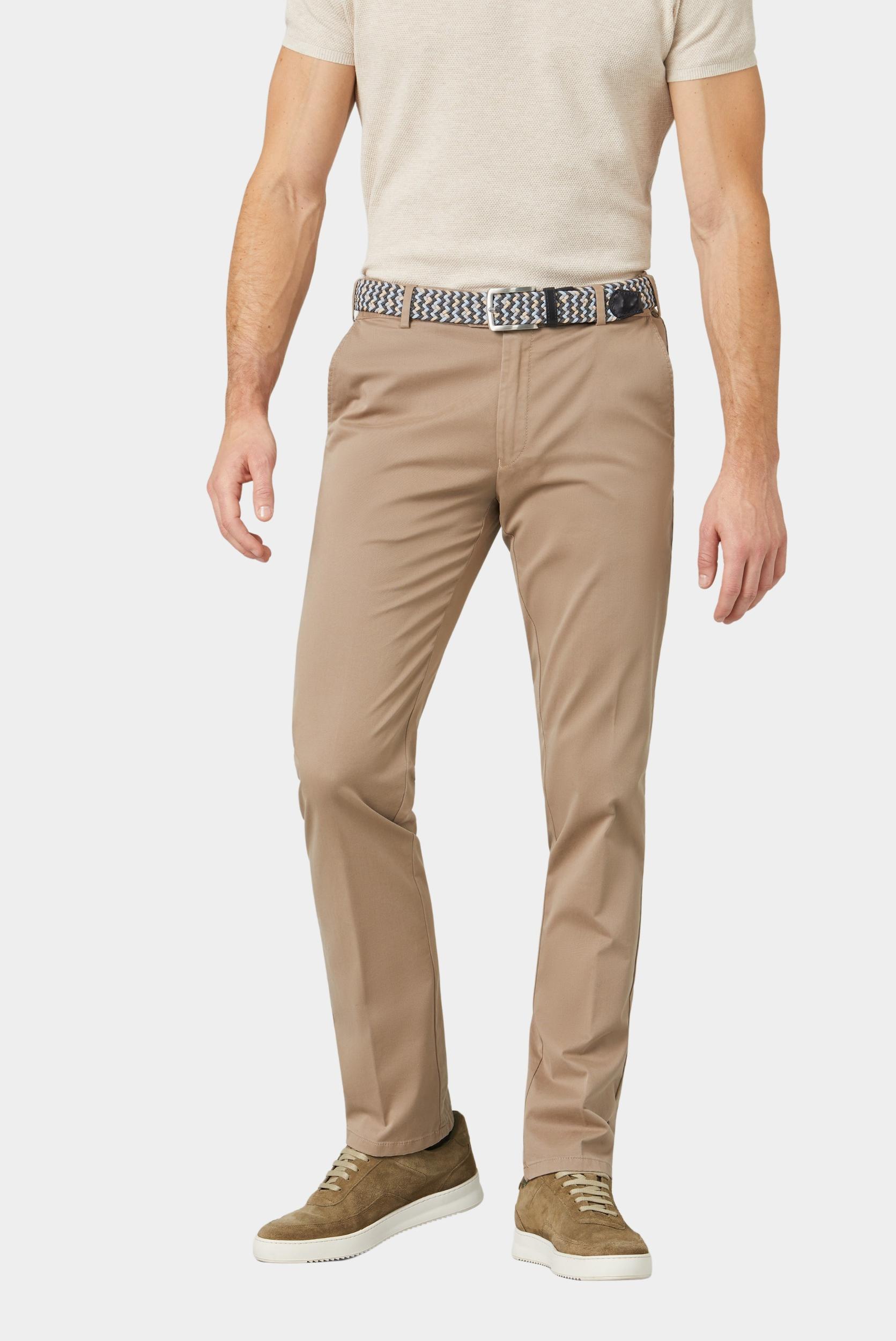 Meyer Katoenen Broek Bruin OSLO Art.9-3001 2239300100/43