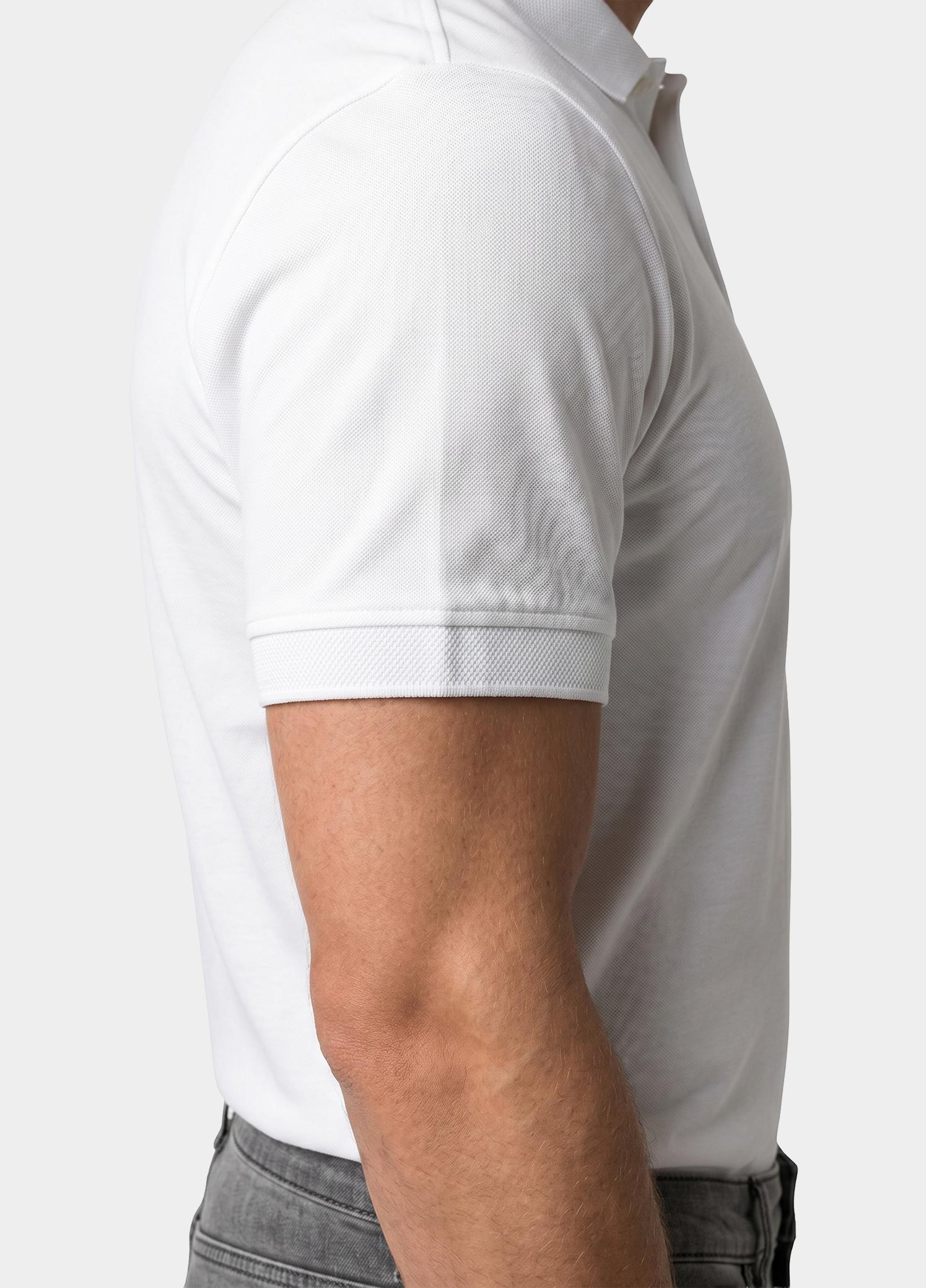 Scotland Blue Polo heren Wit Boris Polo SPE25108BO40SB/100 white