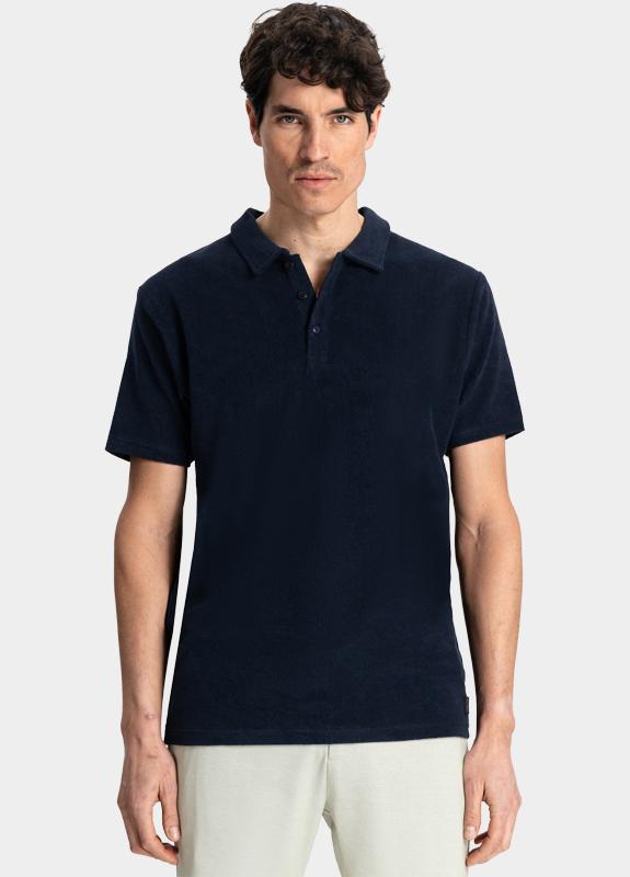 Dstrezzed Polo heren Blauw Roy Polo 240030/649