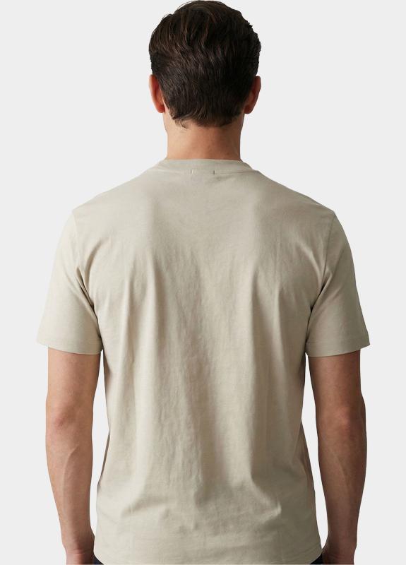 BOSS Green T-shirt korte mouw Beige Tee 10256064 01 50506373/275