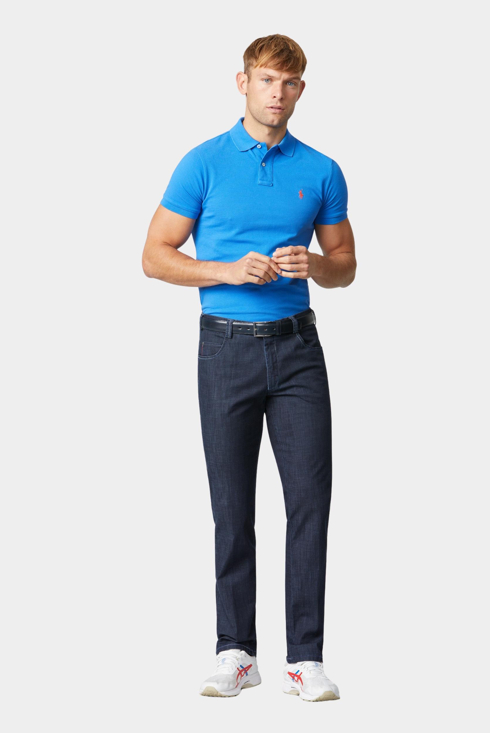 Meyer Flatfront Jeans Blauw DIEGO Art.1-611 3060161100/19