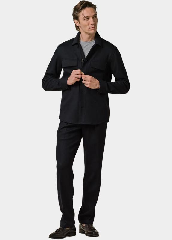 Profuomo Overshirt Blauw  PPWF30002/E