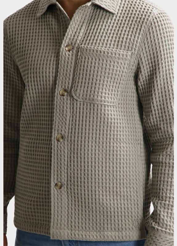 Dstrezzed Overshirt Grijs DS_Lino FW Overshirt 152008-SS26/831