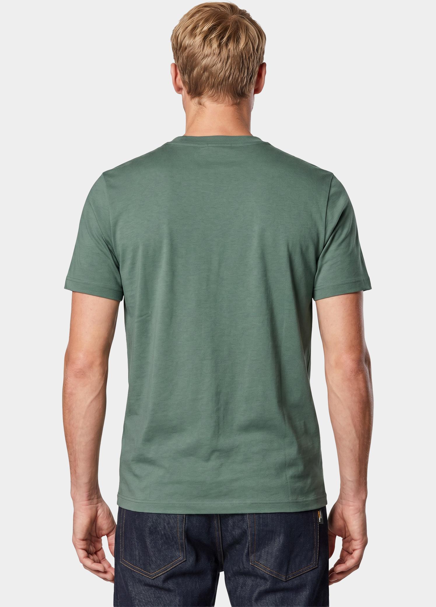 Scotland Blue T-shirt heren Groen Dynand T-shirt SPE25108DY42SB/361 sea green