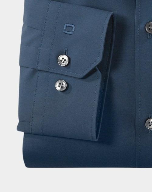 Olymp Business hemd lange mouw Blauw No. Six 046664/13