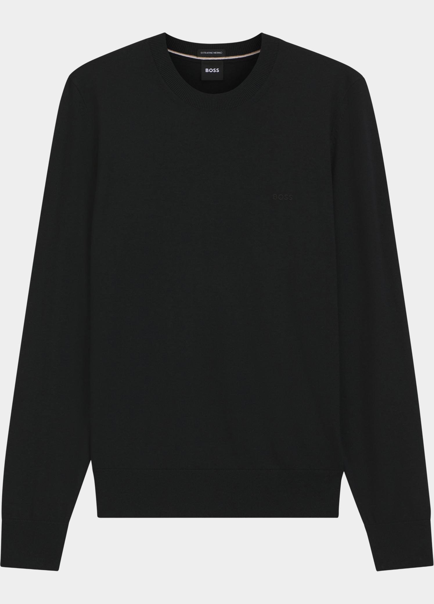 BOSS Black Pullover heren Zwart H-Leno-L 10283210 01 50571914/001