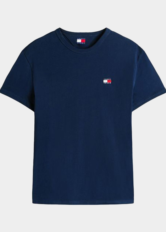 Tommy Jeans T-shirt korte mouw Blauw TJM REG BADGE TEE EXT DM0DM20322/C1G