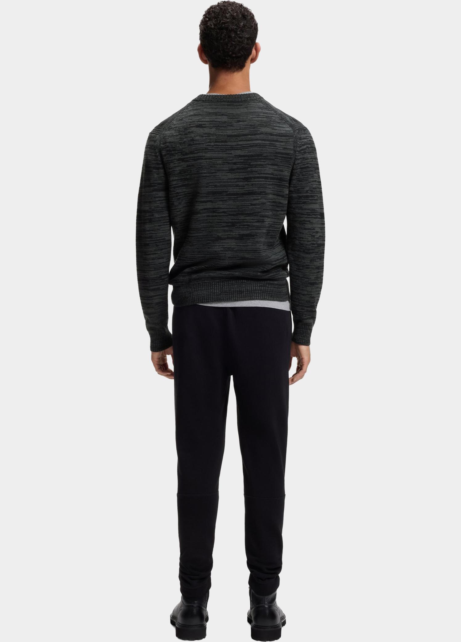 BOSS Orange Pullover heren Zwart Aperoso 10283077 01 50571943/001