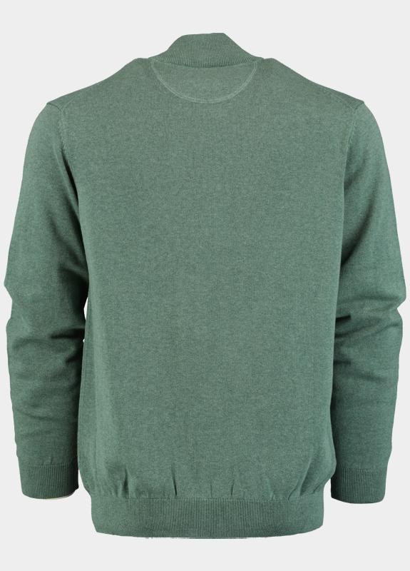 Bos Half Zip Groen Half Zip 100% katoen 528400CCT-13/735