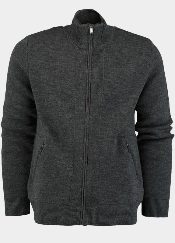 Innocente Vest Grijs Vest met zakken 1152/4280