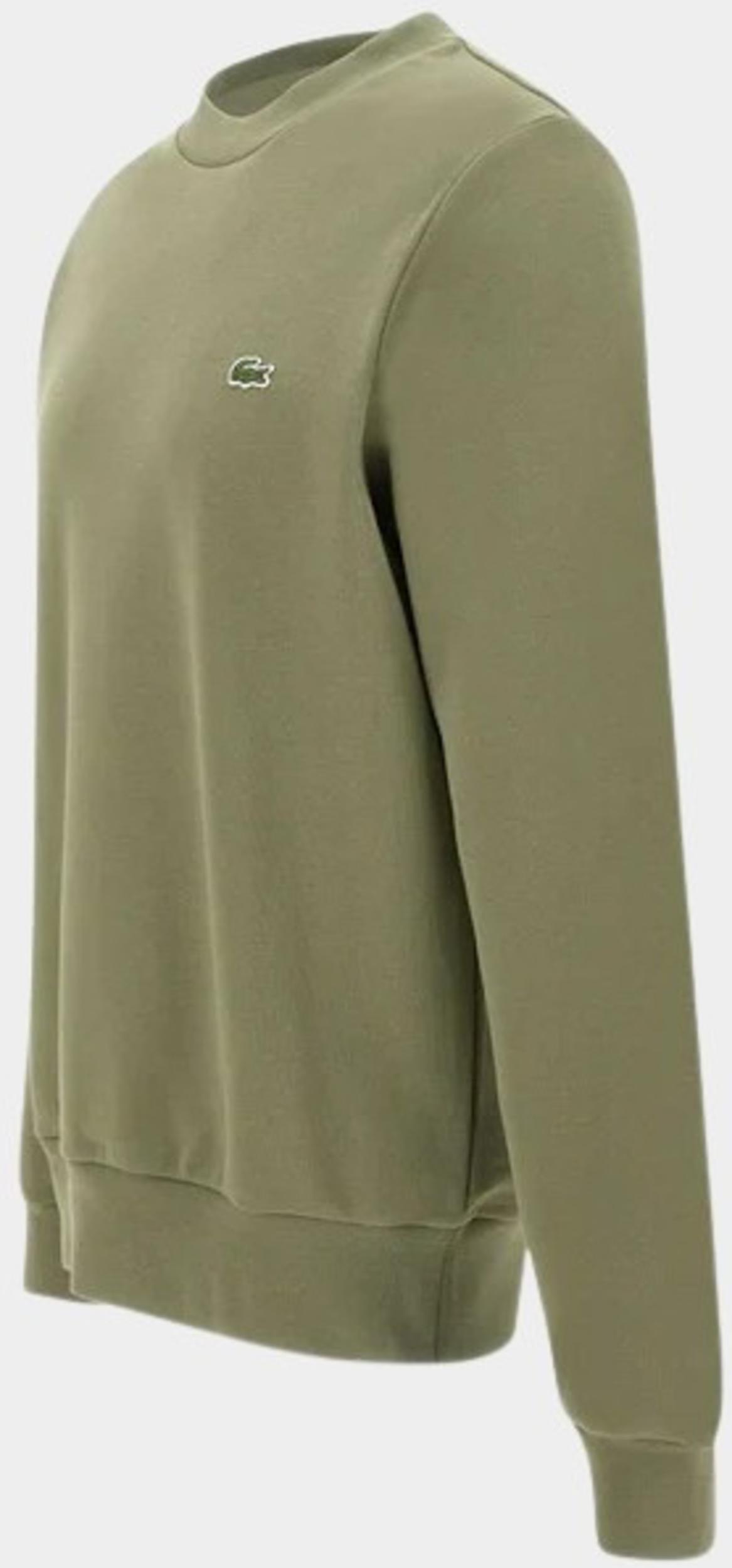 Lacoste Sweater Groen non brushed sweater SH9801/BMY