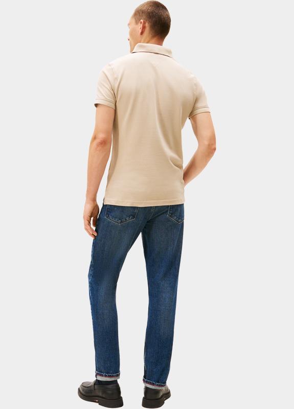 Tommy Hilfiger Polo korte mouw Bruin 1985 SLIM POLO MW0MW17771/RBT