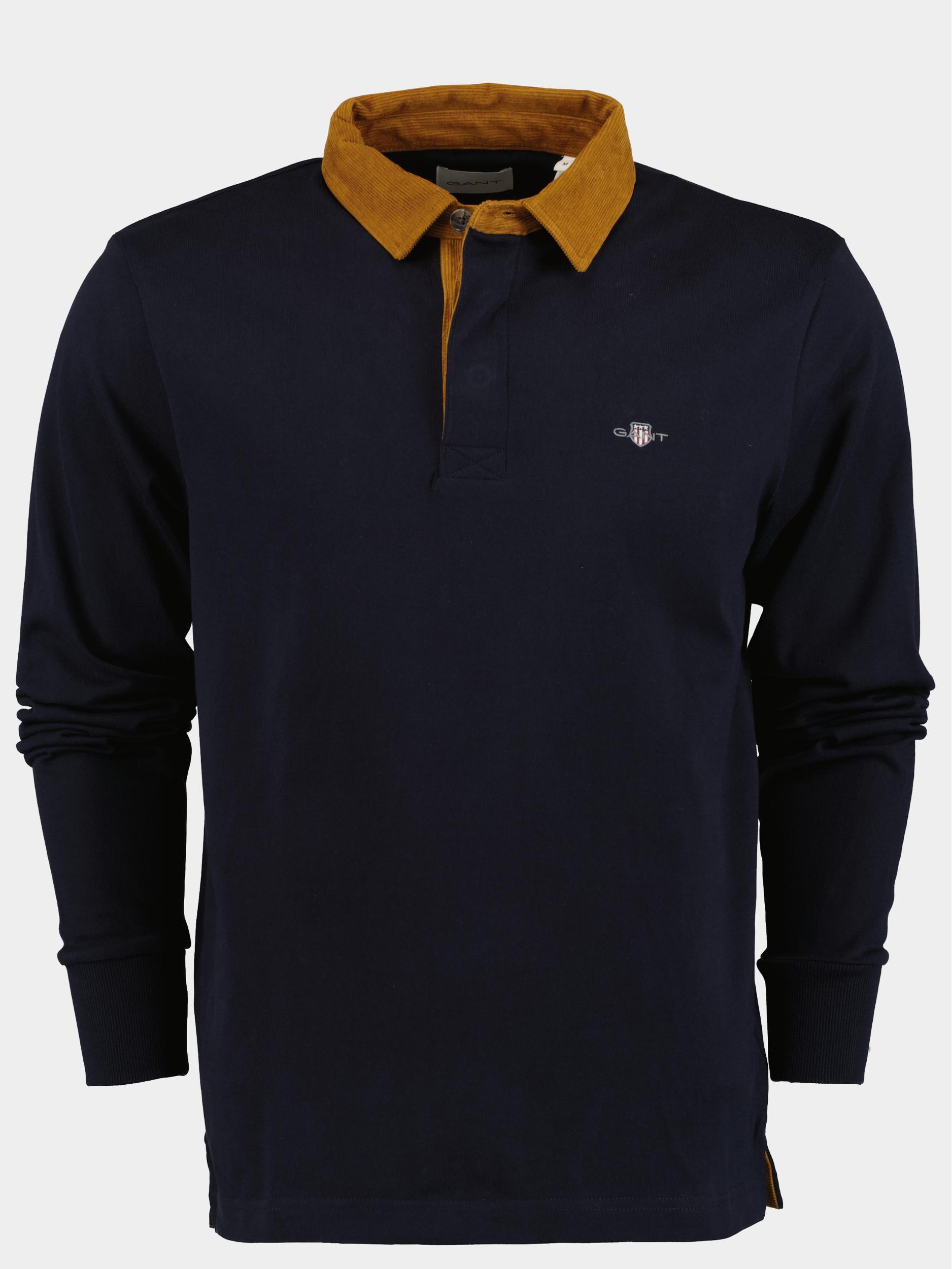 Gant heren polo online lange mouw