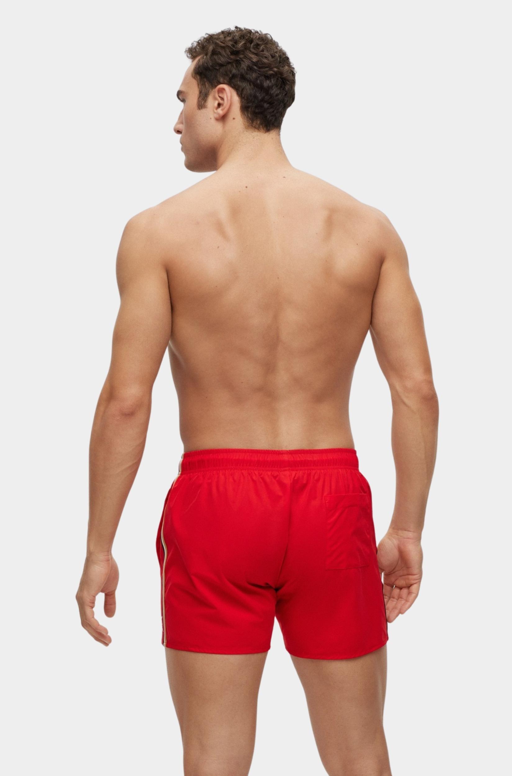 BOSS Black Zwembroek Rood Iconic 10239741 01 50491594/628