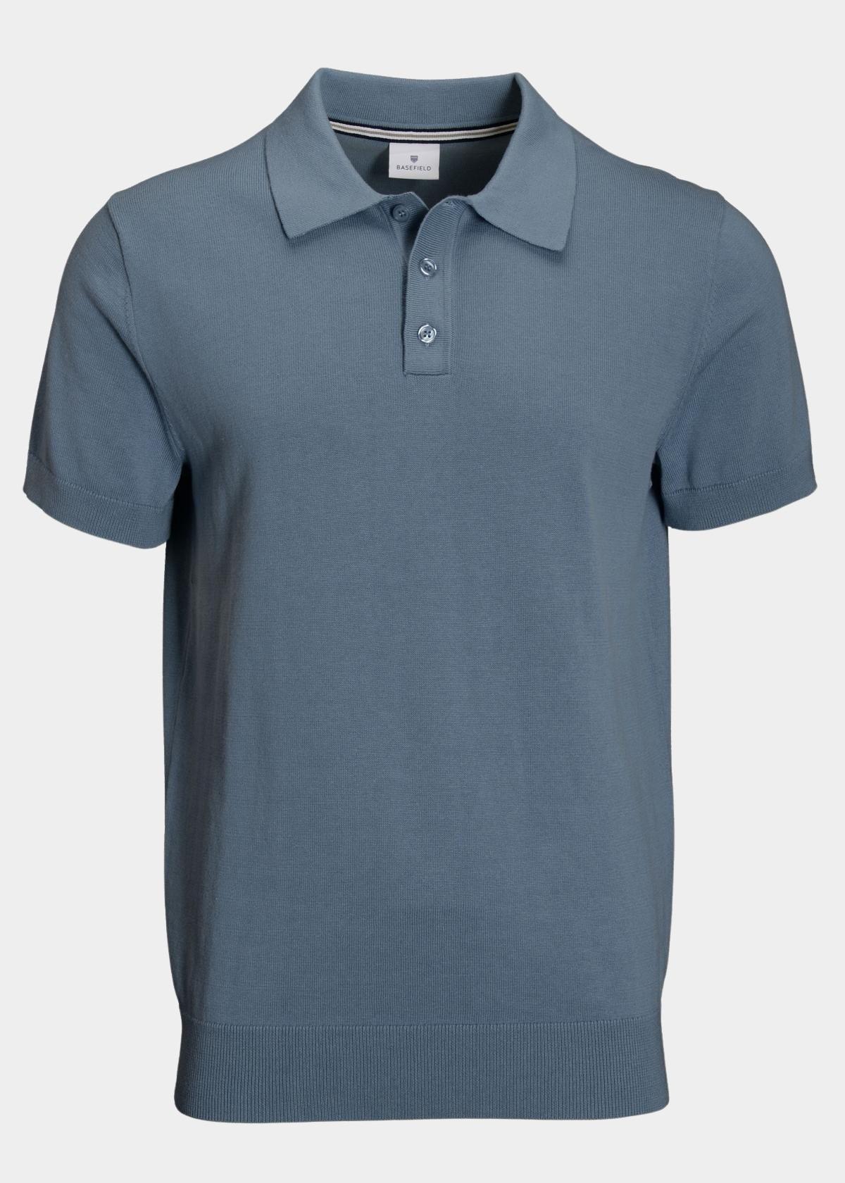Basefield Polo korte mouw Blauw  219018350/652