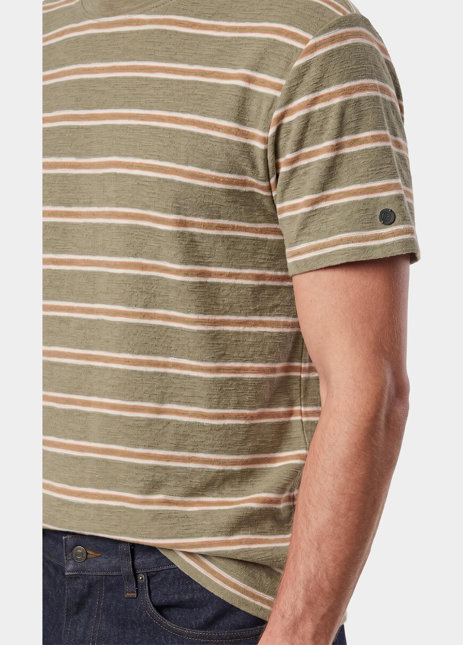 Cast Iron T-shirt korte mouw Bruin Short sleeve r-neck relaxed f CTSS2606585/6148