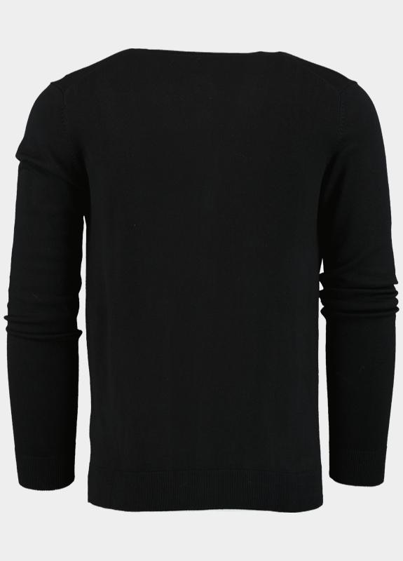 Bos Vest Zwart Doorgeknoopt 3005900/900