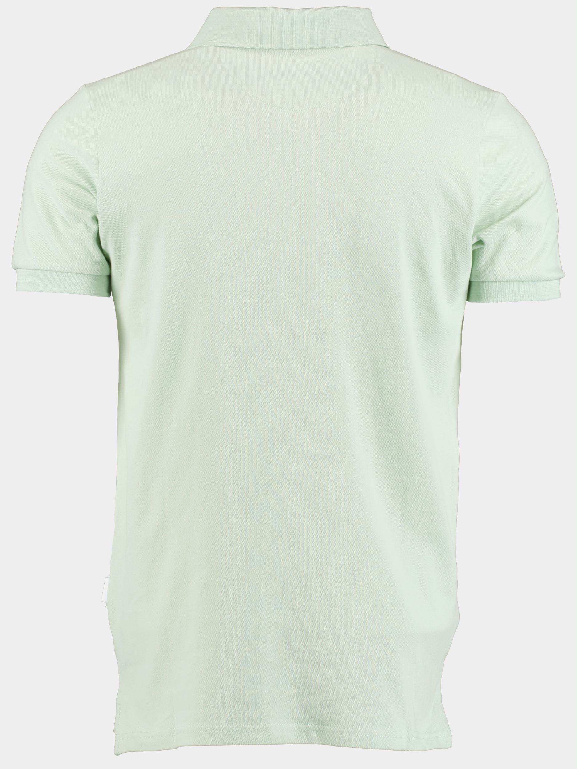 Supply & Co. Polo korte mouw Groen Oscar Polo Fine Pique 23108OS03/315 ocean