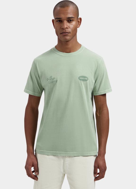 Dstrezzed T-shirt korte mouw Groen Nickolas Tee 203054-SS26/564